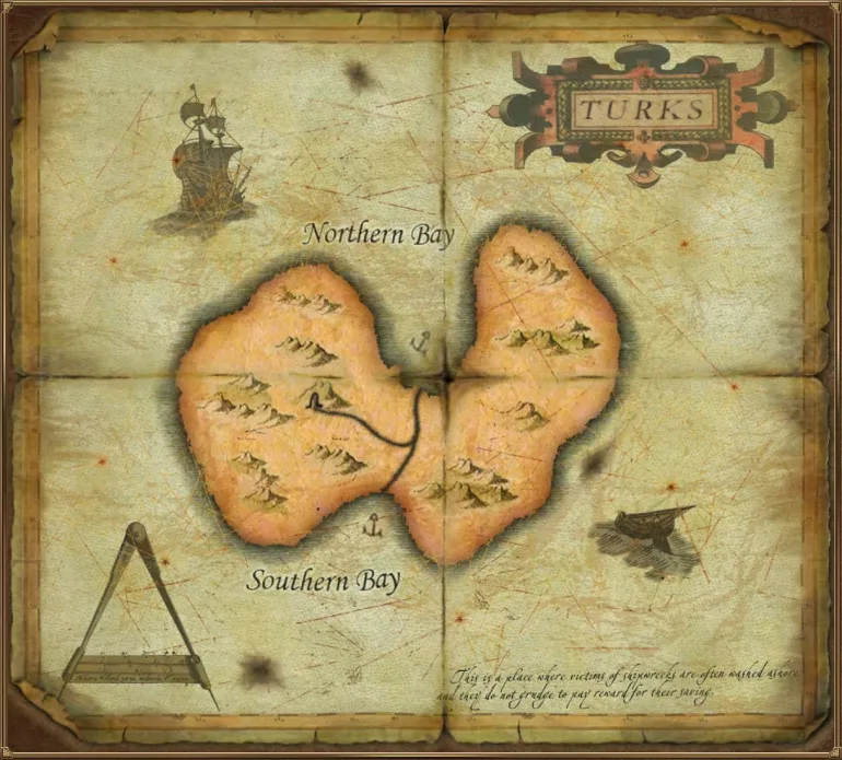 Turks Island Map. Sea Dogs: To Each His Own Turks Island Map. Sea Dogs: To Each His Own