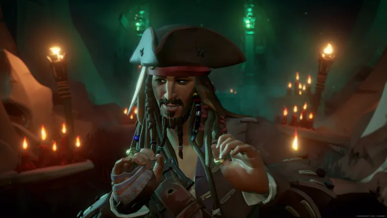 Sea of Thieves &mdash; online pirate adventure on PS5 and PS4 with naval battles and treasure hunts
