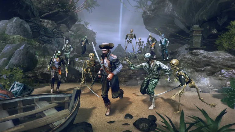 Under the Jolly Roger &mdash; open-world pirate RPG on PS5 and PS4