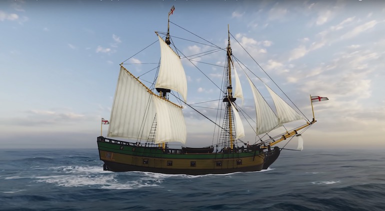 Corsairs Legacy the snow ship