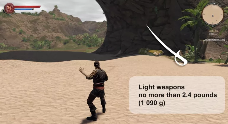 Corsairs weapon: sword or saber? Kirill Nazarenko about weapons in Corsairs Legacy