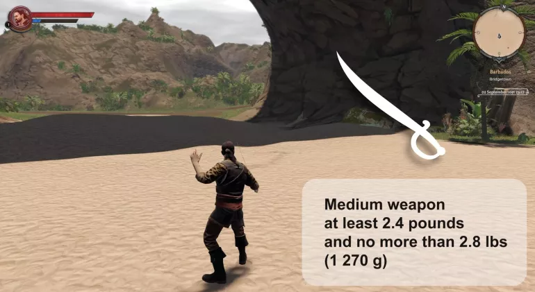 Corsairs weapon: sword or saber? Kirill Nazarenko about weapons in Corsairs Legacy