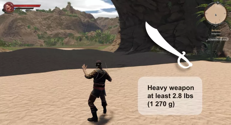 Corsairs weapon: sword or saber? Kirill Nazarenko about weapons in Corsairs Legacy