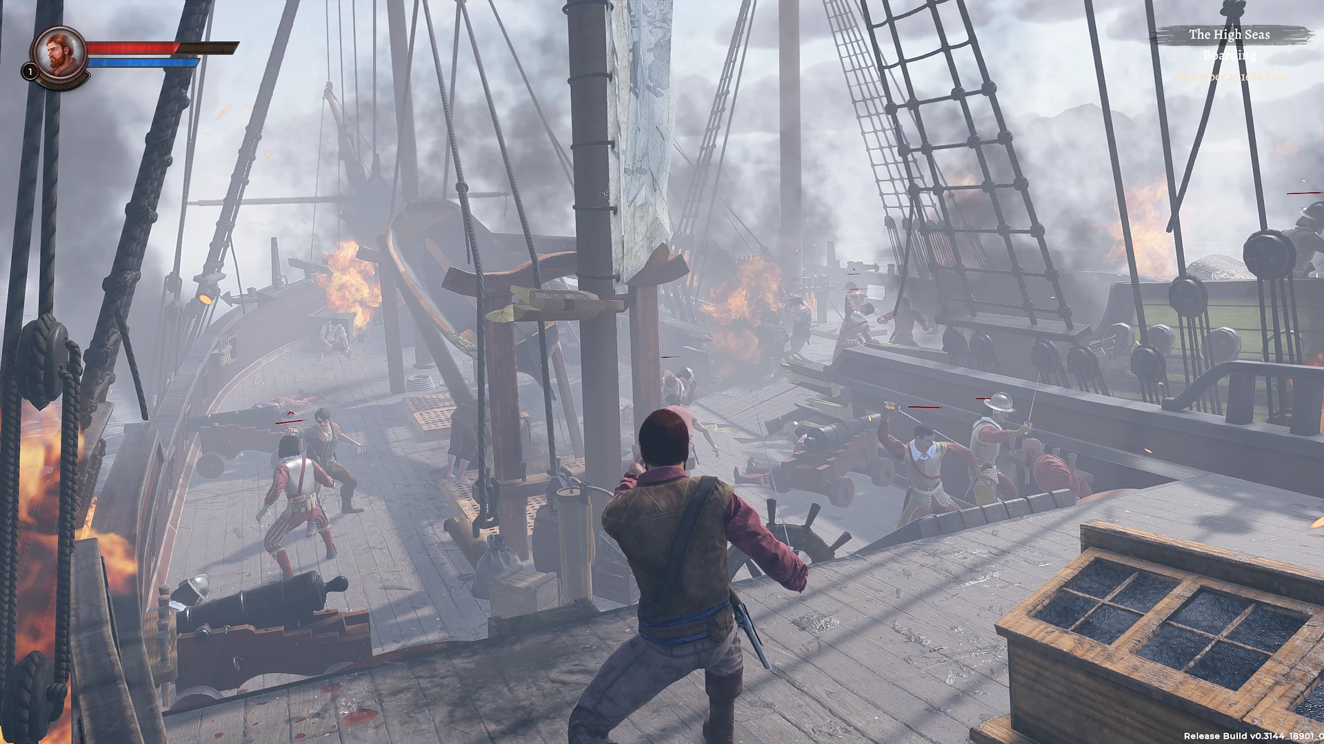 daytime boarding Corsairs Legacy