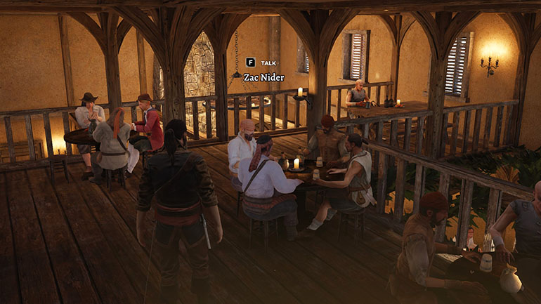 Corsairs Legacy tavern perudo