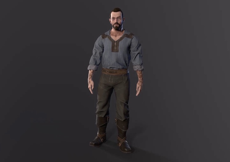Corsairs Legacy main character Jack Rackham