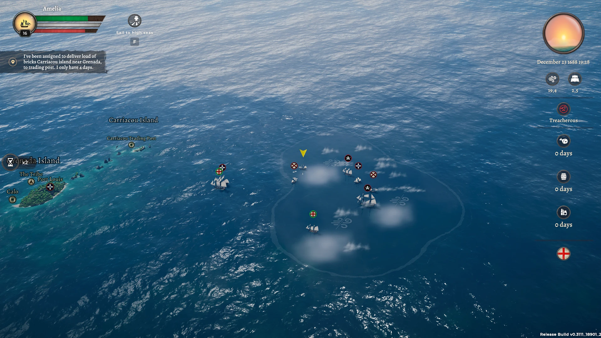 calm Corsairs Legacy