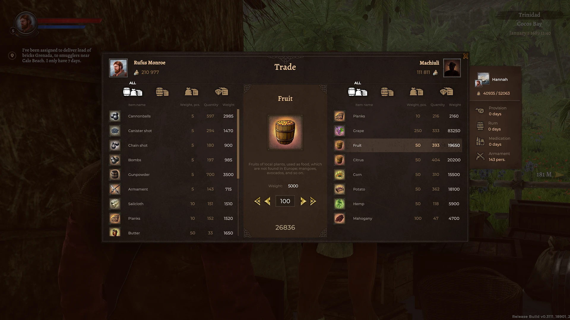 trade in Corsairs Legacy