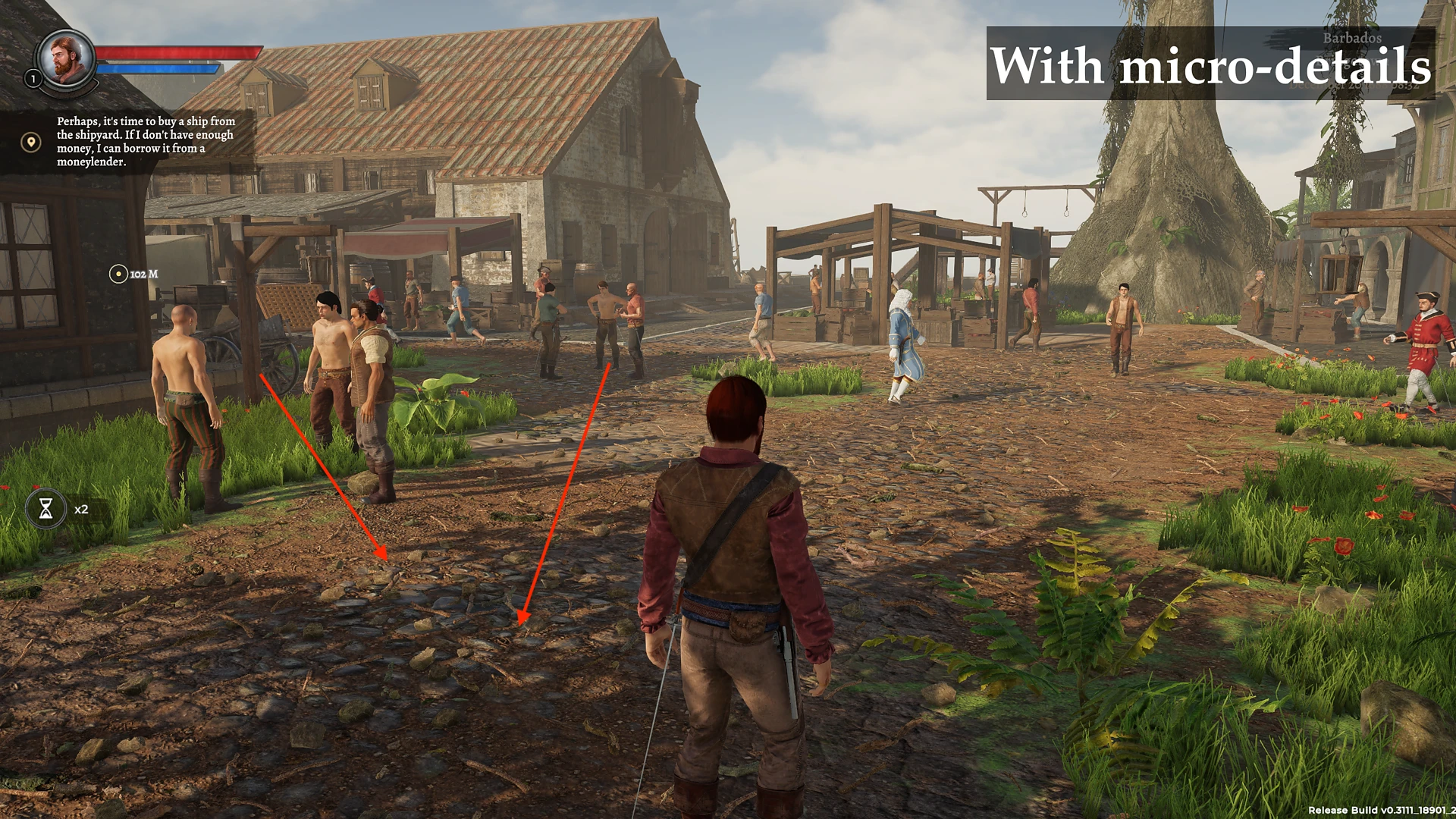 micro-details in Corsairs Legacy