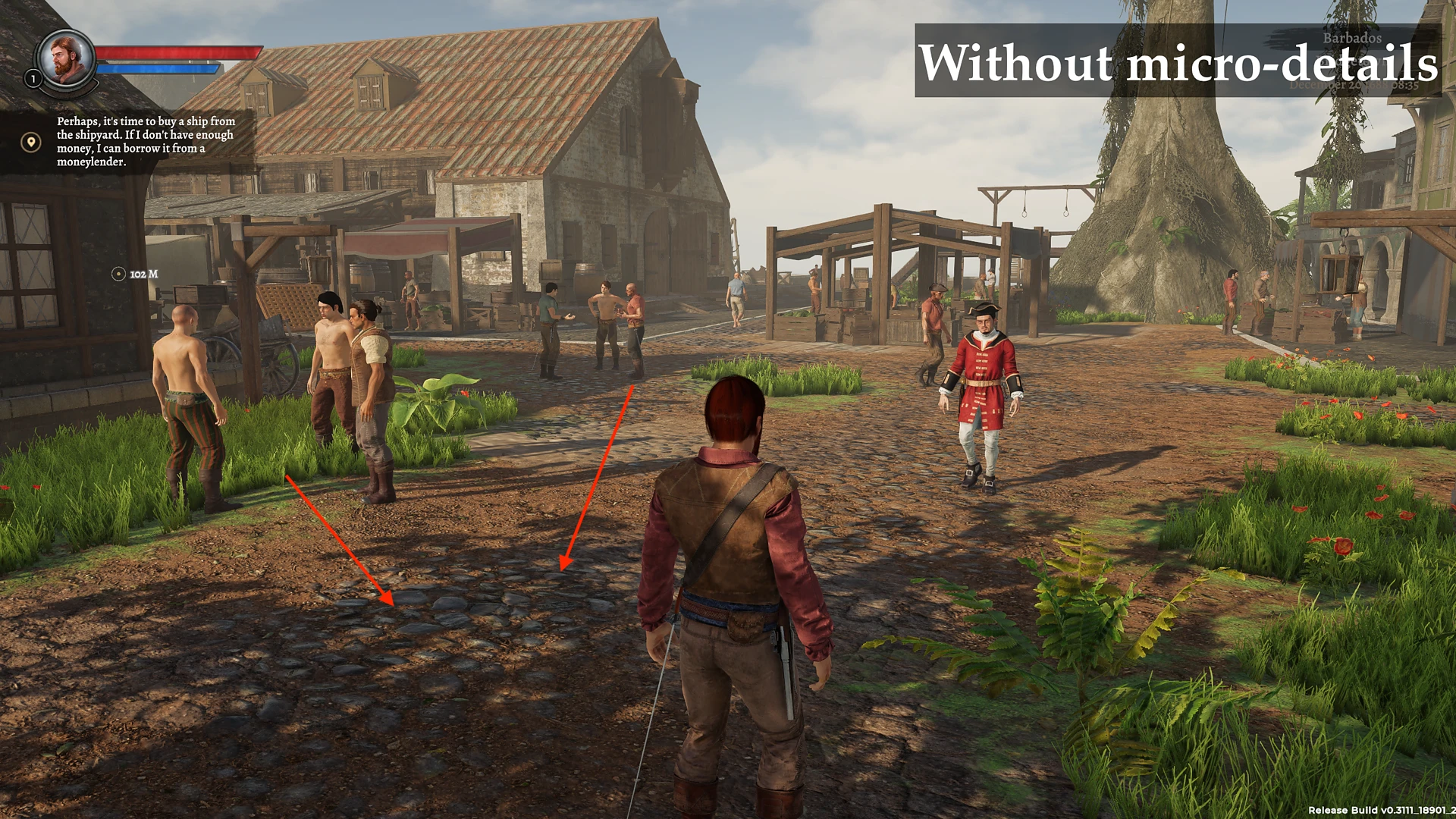 without micro-details in Corsairs Legacy