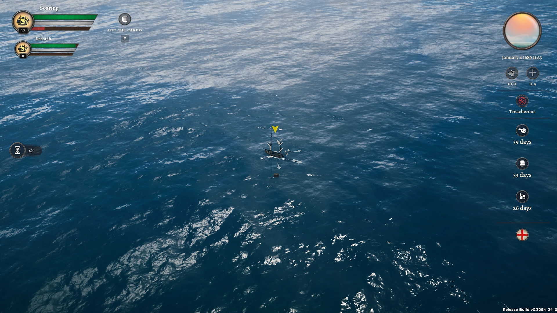 Floating cargo Corsairs Legacy