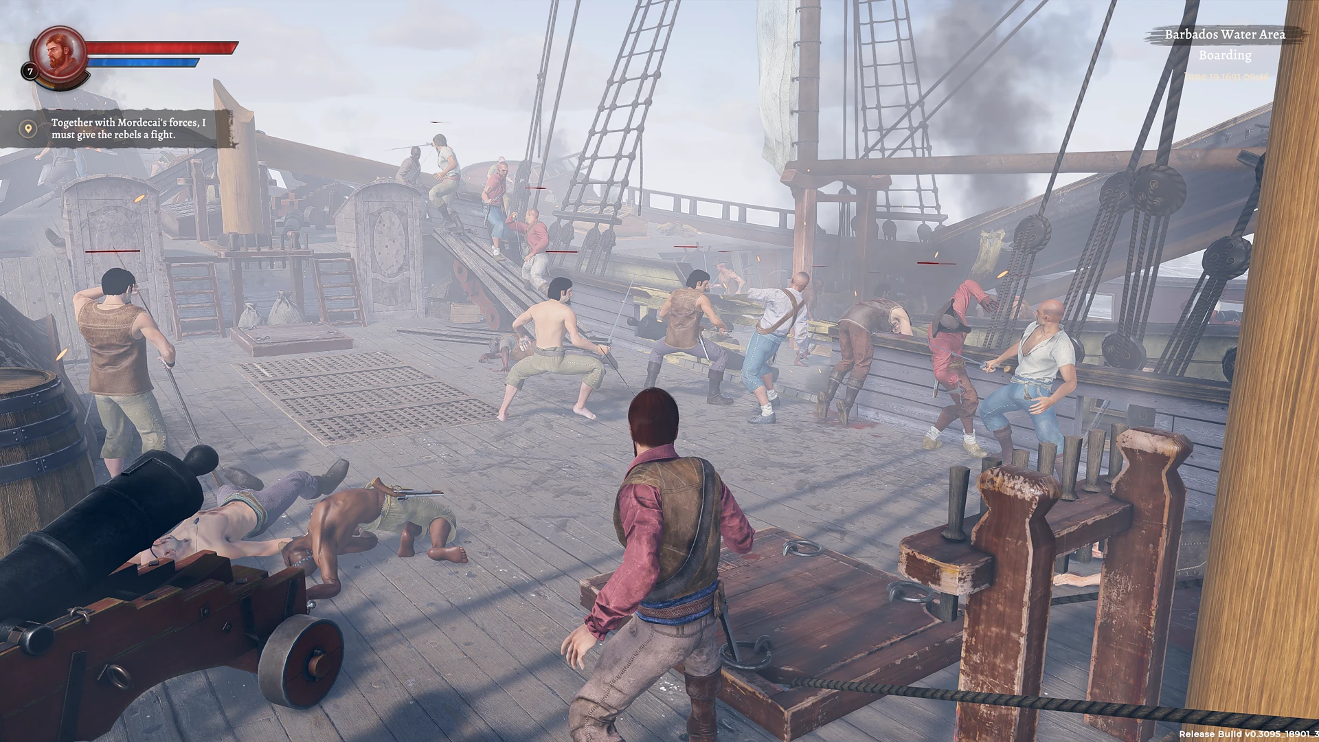 new boarding scene Corsairs Legacy