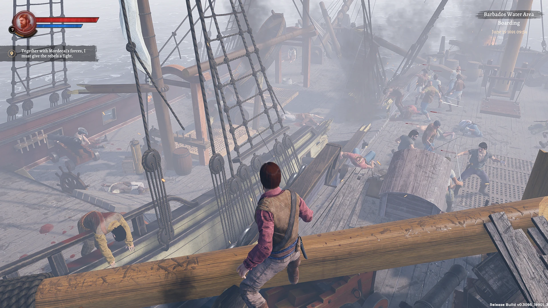 new boarding scene Corsairs Legacy