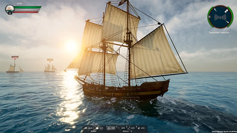 Corsairs Legacy: Naval Mission. Official screenshot