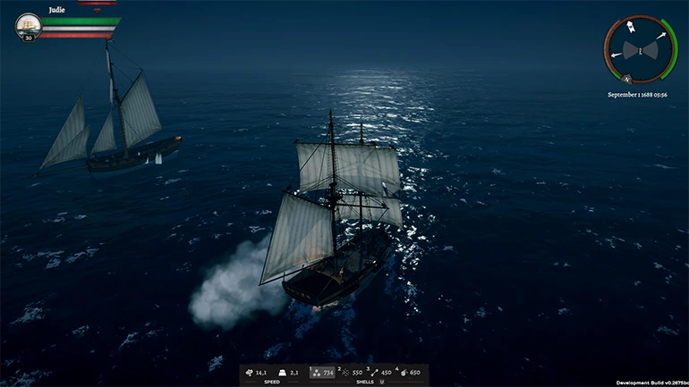 Corsairs Legacy: Naval Mission. Official screenshot