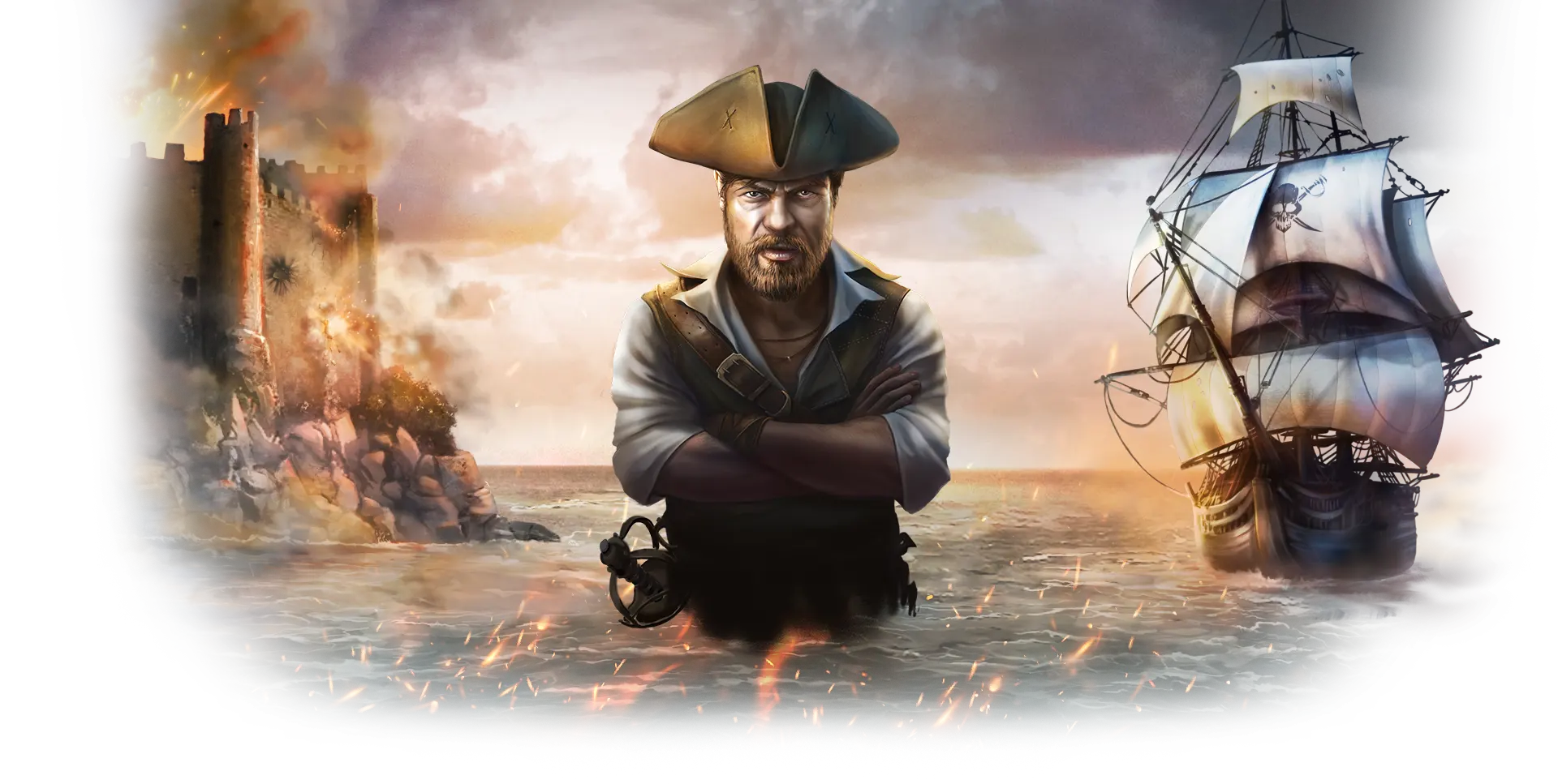 Corsairs Legacy - Pirate Action RPG & Sea Battles. Official website. Poster